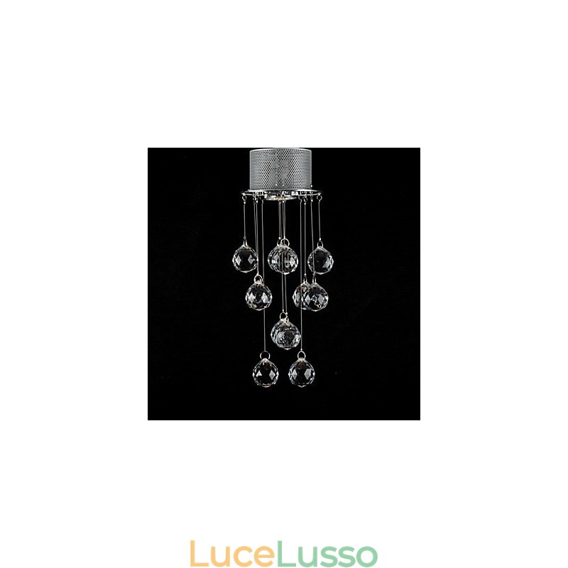 Lampada da soffitto moderna in cristallo