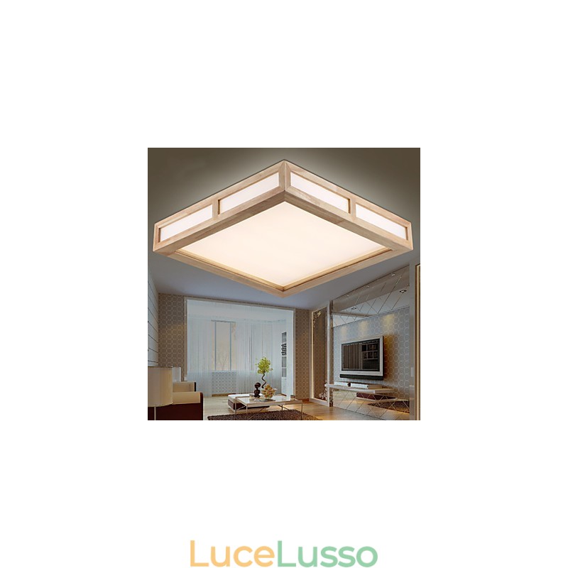 Montaggio a filo Mini Stile Moderno Contemporaneo Legno Bambù
