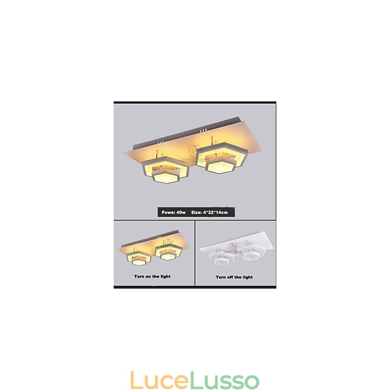 Lampada a sospensione lineare alla moda