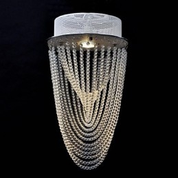 Lampada da soffitto in cristallo di lusso