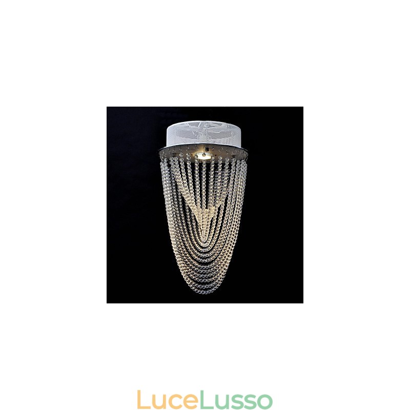 Lampada da soffitto in cristallo di lusso