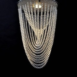 Lampada da soffitto in cristallo di lusso