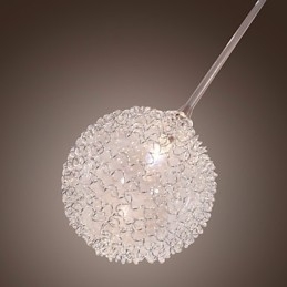 Lampada da soffitto G4 12 luci in ferro con paralumi in alluminio