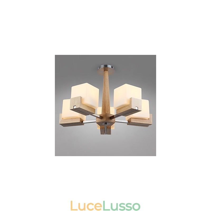 Montaggio a filo Mini Stile Moderno Contemporaneo Bambù