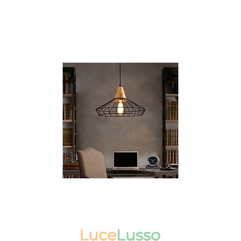 Lampadario Mini Stile Tradizionale Classico Retro Metallo