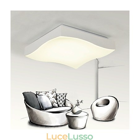Lampada da soffitto 1 luce moderna semplice artistica