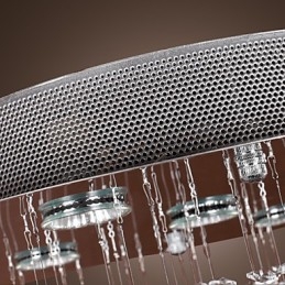 Lampadario di cristallo con 5 luci Design (K9 Crystal)