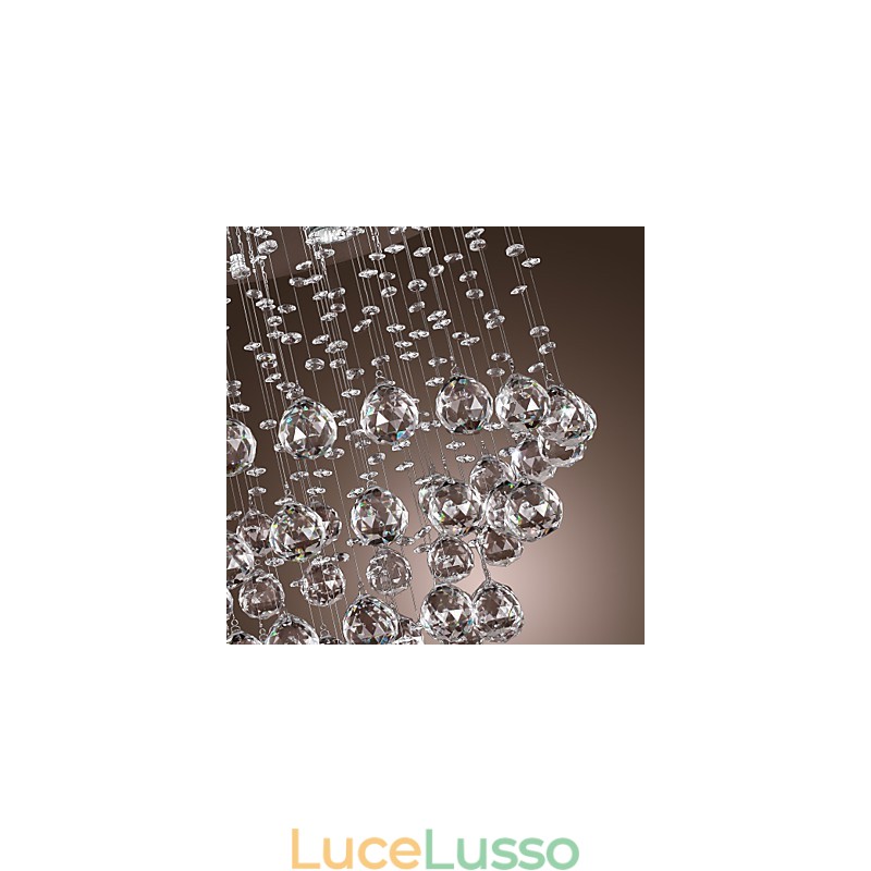 Lampadario di cristallo con 5 luci Design (K9 Crystal)