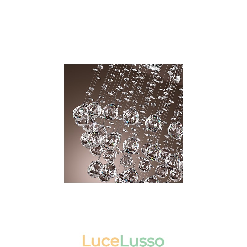 Lampadario di cristallo con 5 luci Design (K9 Crystal)