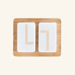 Montaggio a filo Mini Stile Moderno Contemporaneo Legno
