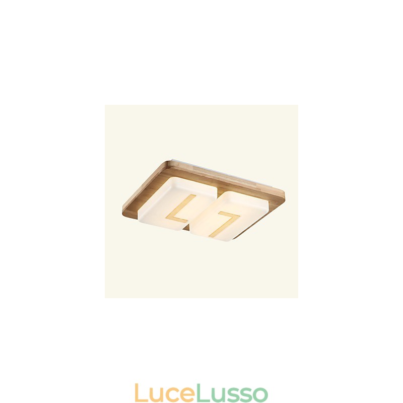 Montaggio a filo Mini Stile Moderno Contemporaneo Legno