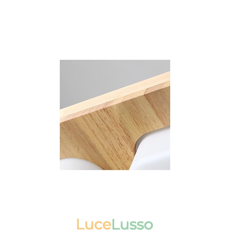Montaggio a filo Mini Stile Moderno Contemporaneo Legno