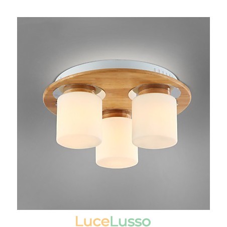 Luci da soffitto moderne in legno originali ad alta luminosità in stile country Luci da soffitto moderne in legno originali ad alta luminosità in stile country
