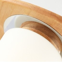 Luci da soffitto moderne in legno originali ad alta luminosità in stile country