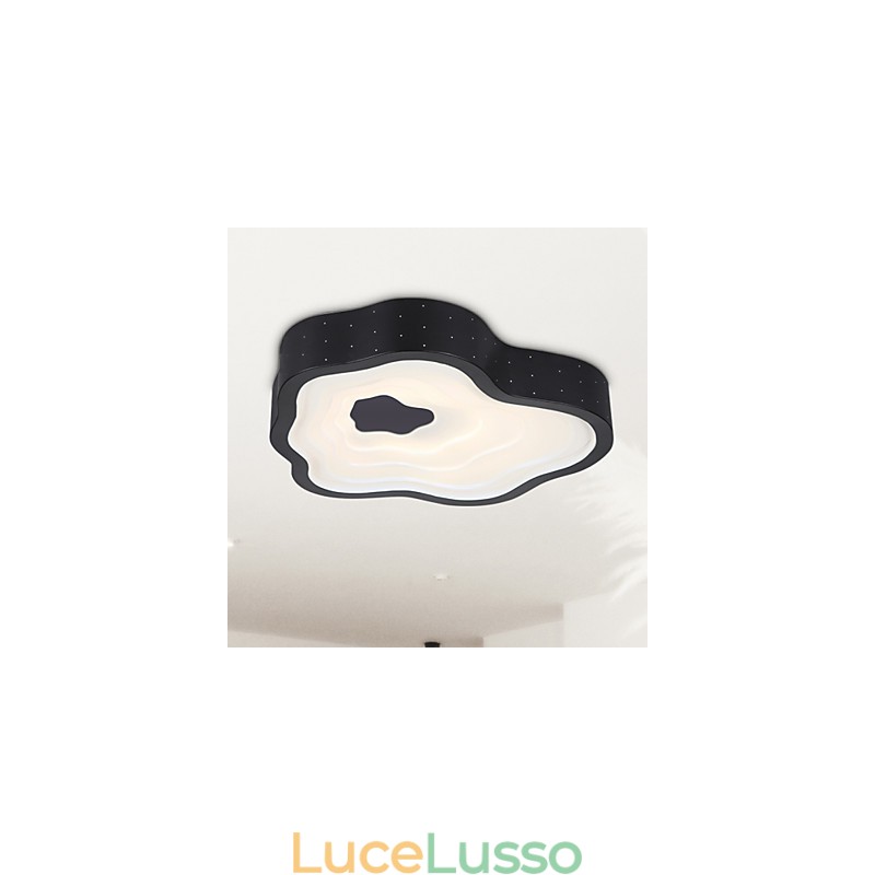 Lampada da soffitto accogliente creativa moda arte lampada da soffitto semplice irregolare