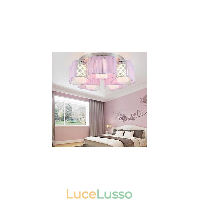 Disegno di moda Arte del tessuto di intagliare modelli o disegni su legno seduto Pelle leggera Assorbe la luce della cupola