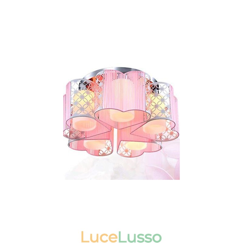 Disegno di moda Arte del tessuto di intagliare modelli o disegni su legno seduto Pelle leggera Assorbe la luce della cupola