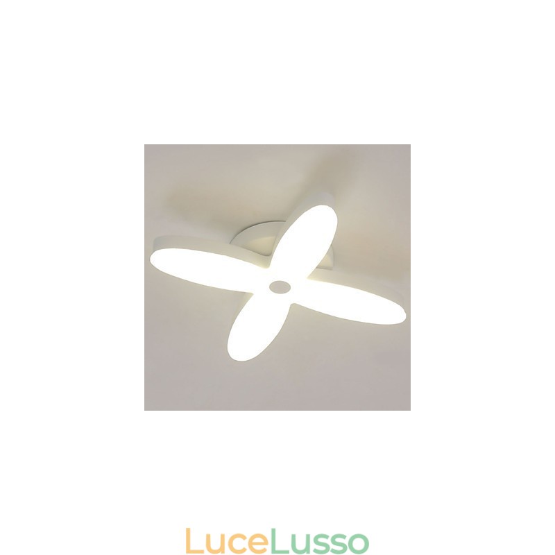 Lampada da soffitto moderna e contemporanea in metallo da 7 W