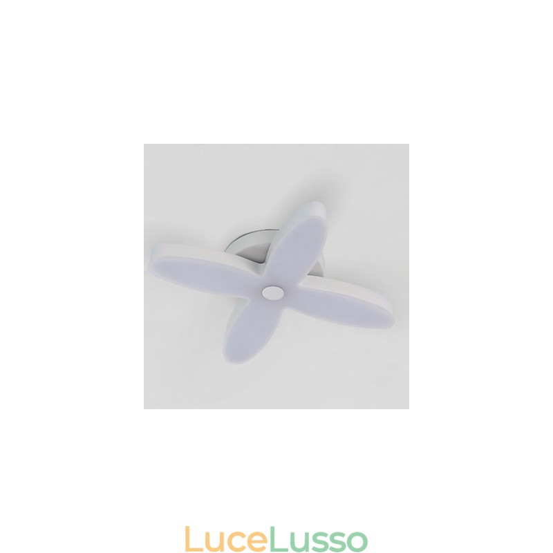 Lampada da soffitto moderna e contemporanea in metallo da 7 W