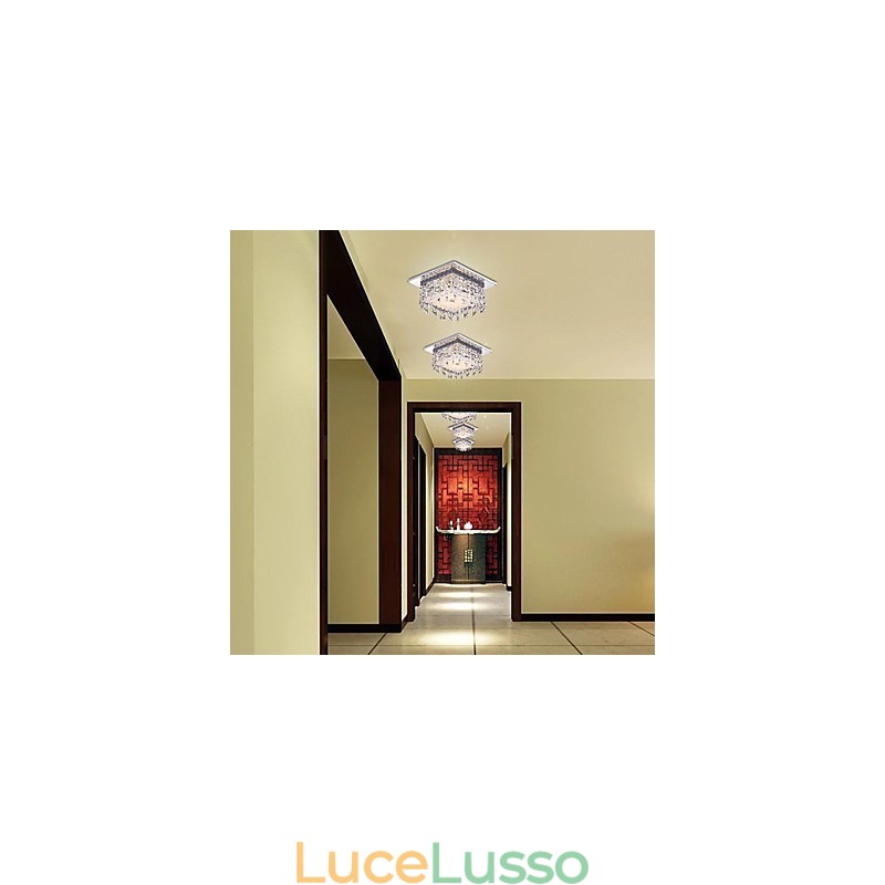 Lampada da soffitto 1 luce moderna semplice artistica
