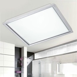 Pannello lampada da soffitto integrato con bordo bianco