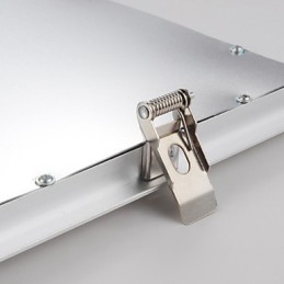 Pannello lampada da soffitto integrato con bordo bianco