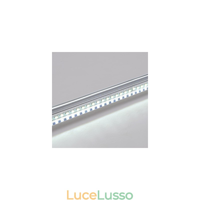 Pannello lampada da soffitto integrato con bordo bianco