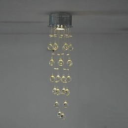 Lampada di cristallo di lusso