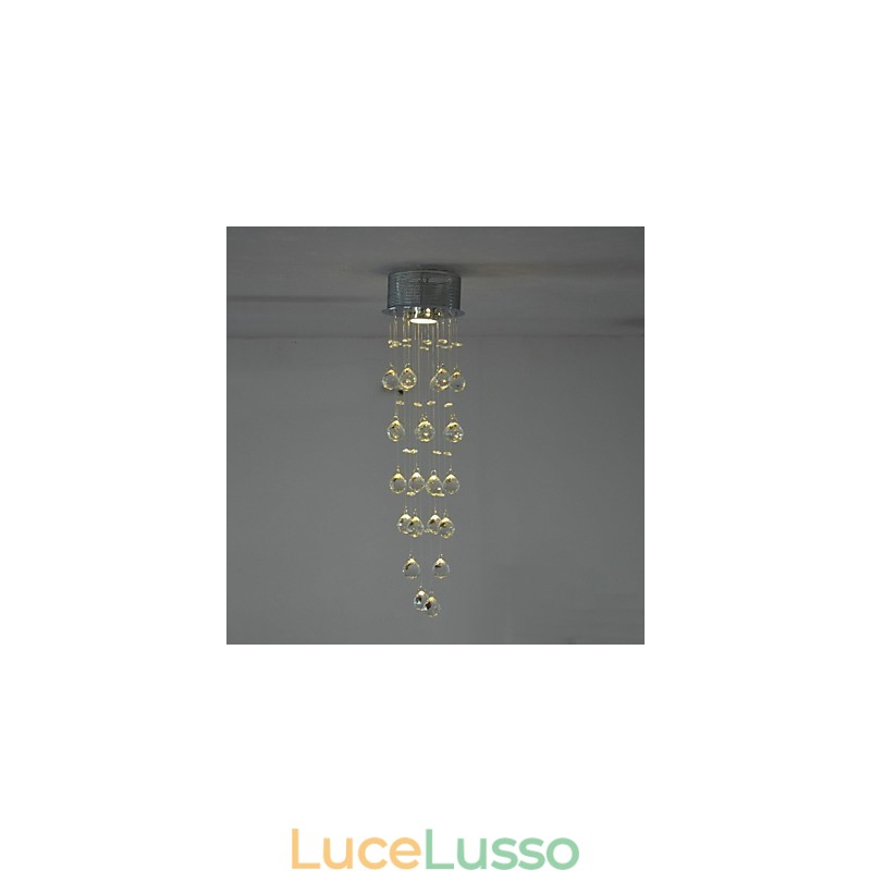 Lampada di cristallo di lusso