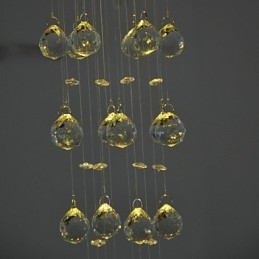 Lampada di cristallo di lusso