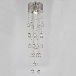 Lampada di cristallo di lusso