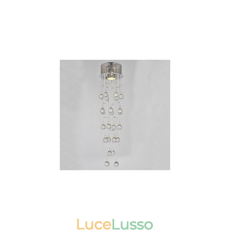 Lampada di cristallo di lusso