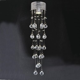 Lampada di cristallo di lusso