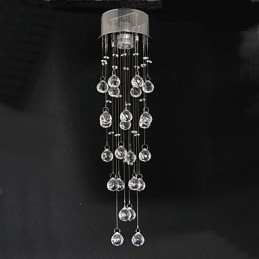 Lampada di cristallo di lusso