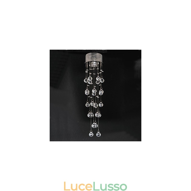 Lampada di cristallo di lusso