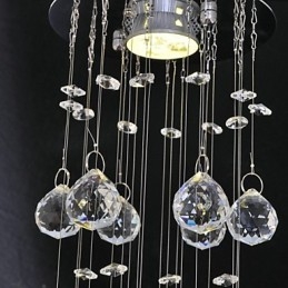 Lampada di cristallo di lusso