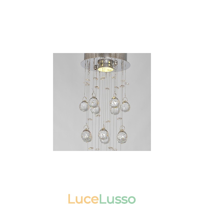 Lampada di cristallo di lusso