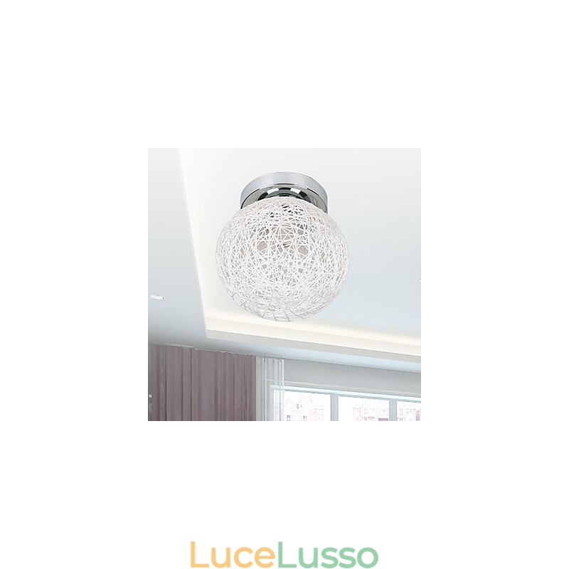 Lampada da soffitto 1 luce moderna semplice artistica
