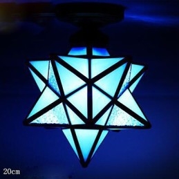 Lampada a cupola con stelle moderne e portico creativo con individualità artistica