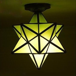 Lampada a cupola con stelle moderne e portico creativo con individualità artistica
