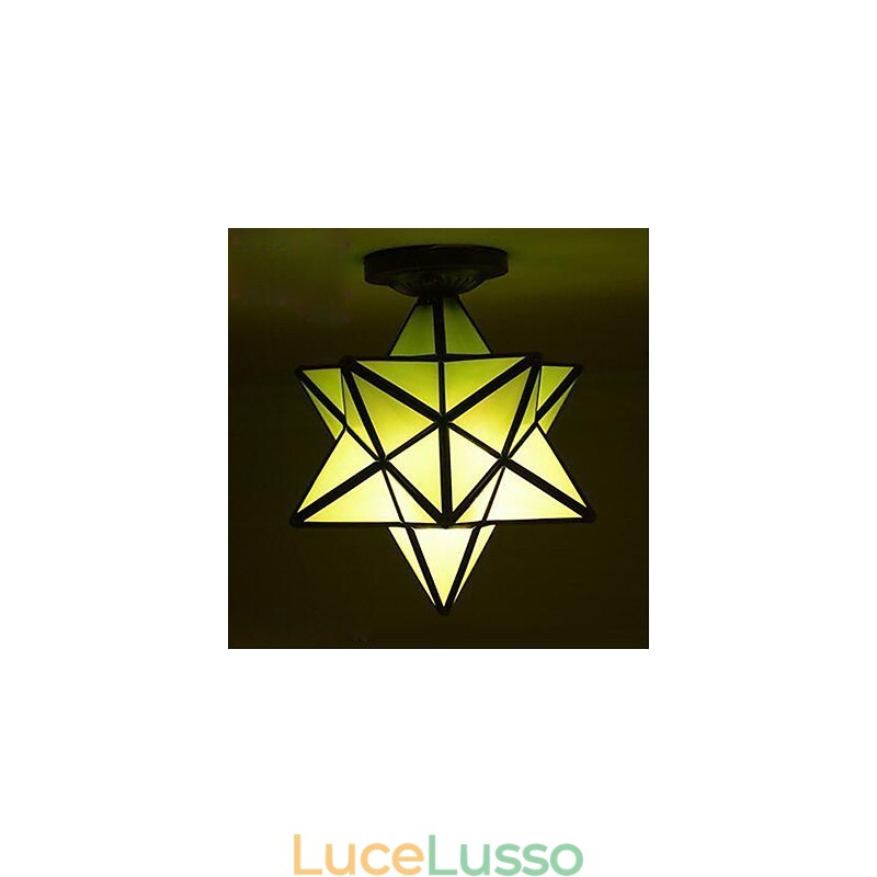 Lampada a cupola con stelle moderne e portico creativo con individualità artistica