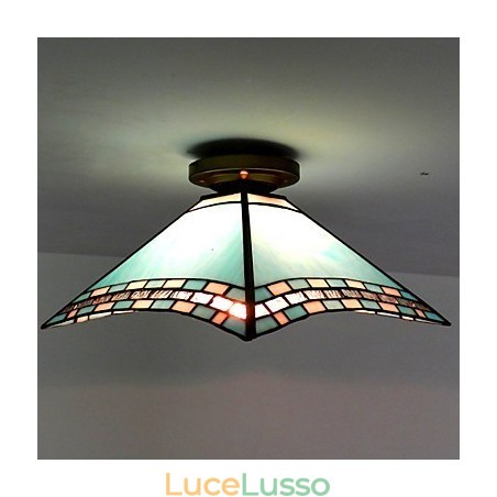 Lampada a coda di rondine da portico mediterraneo da 29,5 cm per assorbire la luce della cupola Lampada a coda di rondine da portico mediterraneo da 29,5 cm per assorbire la luce della cupola