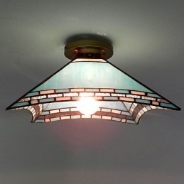 Lampada a coda di rondine da portico mediterraneo da 29,5 cm per assorbire la luce della cupola