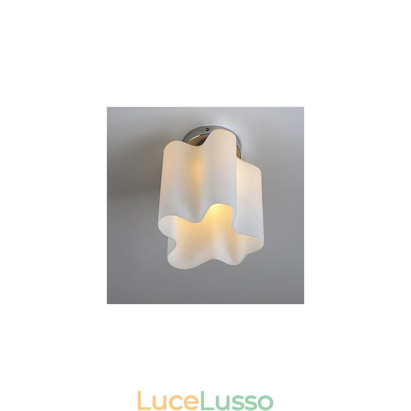 Fari e lanterne Nuvole di vetro assorbono la luce della cupola Lampada a sospensione