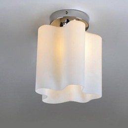 Fari e lanterne Nuvole di vetro assorbono la luce della cupola Lampada a sospensione