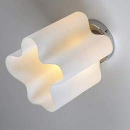 Fari e lanterne Nuvole di vetro assorbono la luce della cupola Lampada a sospensione