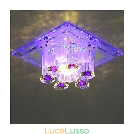Lampada di cristallo Smd CreativeTube Faretto Assorbe la luce della cupola Lampada di cristallo Smd CreativeTube Faretto Assorbe la luce della cupola