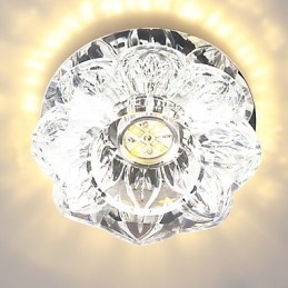 Piccole luci da soffitto in vetro moderne Semplicemente lampada Illuminazione garantita