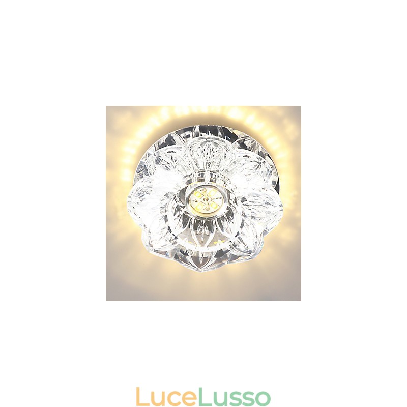 Piccole luci da soffitto in vetro moderne Semplicemente lampada Illuminazione garantita