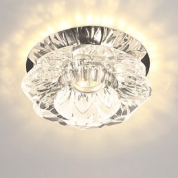 Piccole luci da soffitto in vetro moderne Semplicemente lampada Illuminazione garantita